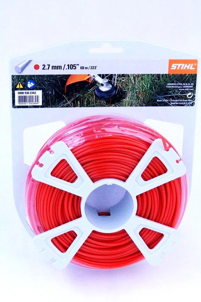 Stihl Mähfadenrund, 2,7 mm x 67 m rund